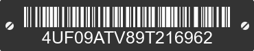 2009 ARCTIC CAT Arctic Cat 4UF09ATV89T216962 VIN decoded