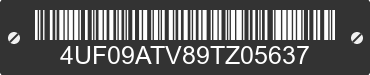 2009 ARCTIC CAT Arctic Cat 4UF09ATV89TZ05637 VIN decoded