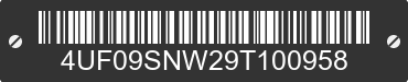2009 ARCTIC CAT Arctic Cat 4UF09SNW29T100958 VIN decoded