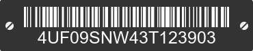 2003 ARCTIC CAT Arctic Cat 4UF09SNW43T123903 VIN decoded