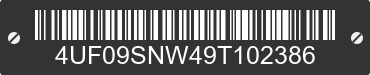 2009 ARCTIC CAT Arctic Cat 4UF09SNW49T102386 VIN decoded