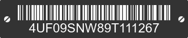 2009 ARCTIC CAT Arctic Cat 4UF09SNW89T111267 VIN decoded