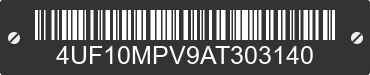 2010 ARCTIC CAT Arctic Cat 4UF10MPV9AT303140 VIN decoded