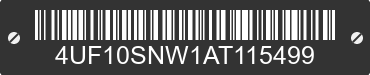 2010 ARCTIC CAT Arctic Cat 4UF10SNW1AT115499 VIN decoded