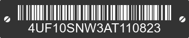 2010 ARCTIC CAT Arctic Cat 4UF10SNW3AT110823 VIN decoded