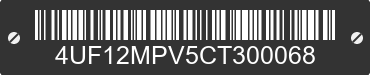 2012 ARCTIC CAT Arctic Cat 4UF12MPV5CT300068 VIN decoded