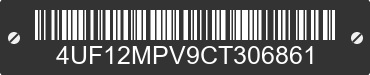 2012 ARCTIC CAT Arctic Cat 4UF12MPV9CT306861 VIN decoded