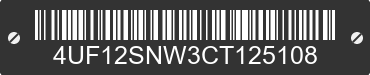 2012 ARCTIC CAT Arctic Cat 4UF12SNW3CT125108 VIN decoded