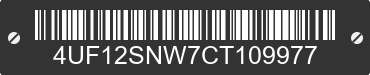 2012 ARCTIC CAT Arctic Cat 4UF12SNW7CT109977 VIN decoded