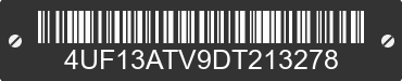 2013 ARCTIC CAT Arctic Cat 4UF13ATV9DT213278 VIN decoded