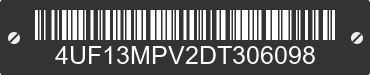 2013 ARCTIC CAT Arctic Cat 4UF13MPV2DT306098 VIN decoded