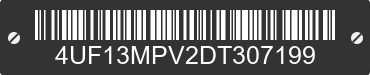 2013 ARCTIC CAT Arctic Cat 4UF13MPV2DT307199 VIN decoded