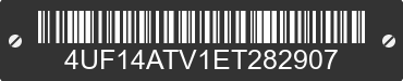 2014 ARCTIC CAT Arctic Cat 4UF14ATV1ET282907 VIN decoded