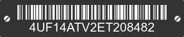 2014 ARCTIC CAT Arctic Cat 4UF14ATV2ET208482 VIN decoded