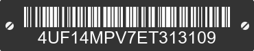 2014 ARCTIC CAT Arctic Cat 4UF14MPV7ET313109 VIN decoded