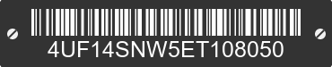 2014 ARCTIC CAT Arctic Cat 4UF14SNW5ET108050 VIN decoded