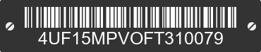 2015 ARCTIC CAT Arctic Cat 4UF15MPVOFT310079 VIN decoded