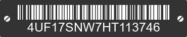 2017 ARCTIC CAT Arctic Cat 4UF17SNW7HT113746 VIN decoded