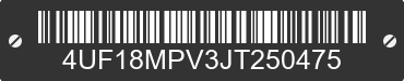 2018 ARCTIC CAT Arctic Cat 4UF18MPV3JT250475 VIN decoded