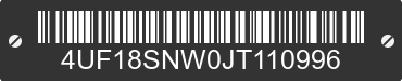 2018 ARCTIC CAT Arctic Cat 4UF18SNW0JT110996 VIN decoded