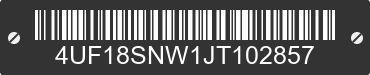 2018 ARCTIC CAT Arctic Cat 4UF18SNW1JT102857 VIN decoded