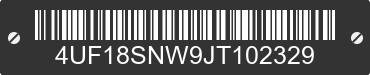 2018 ARCTIC CAT Arctic Cat 4UF18SNW9JT102329 VIN decoded