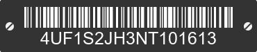2022 ARCTIC CAT Arctic Cat 4UF1S2JH3NT101613 VIN decoded