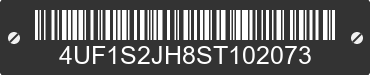 2025 ARCTIC CAT Arctic Cat 4UF1S2JH8ST102073 VIN decoded