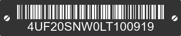 2020 ARCTIC CAT Arctic Cat 4UF20SNW0LT100919 VIN decoded