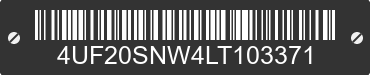 2020 ARCTIC CAT Arctic Cat 4UF20SNW4LT103371 VIN decoded