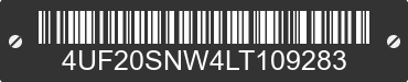 2020 ARCTIC CAT Arctic Cat 4UF20SNW4LT109283 VIN decoded