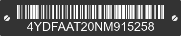 2022 ASTORIA Astoria 4YDFAAT20NM915258 VIN decoded