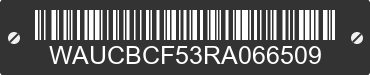 2024 AUDI A5 WAUCBCF53RA066509 VIN decoded