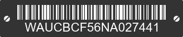 2022 AUDI A5 WAUCBCF56NA027441 VIN decoded