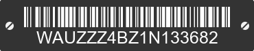 2001 AUDI A6 WAUZZZ4BZ1N133682 VIN decoded