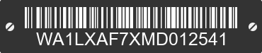 2021 AUDI Q7 WA1LXAF7XMD012541 VIN decoded