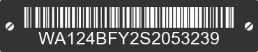2025 AUDI SQ5 WA124BFY2S2053239 VIN decoded