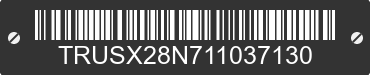 2001 AUDI TT TRUSX28N711037130 VIN decoded