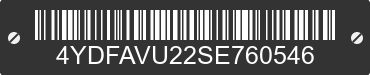 2025 AVALANCHE Avalanche 4YDFAVU22SE760546 VIN decoded