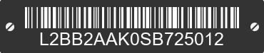 2025 BAODIAO 2 lines L2BB2AAK0SB725012 VIN decoded