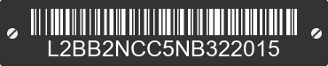 2022 BAODIAO 2 lines L2BB2NCC5NB322015 VIN decoded