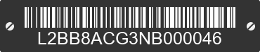 2022 BAODIAO 8 lines L2BB8ACG3NB000046 VIN decoded