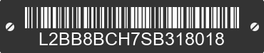 2025 BAODIAO 8 lines L2BB8BCH7SB318018 VIN decoded