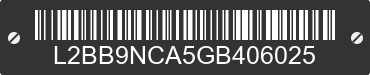 2016 BAODIAO 9 lines L2BB9NCA5GB406025 VIN decoded