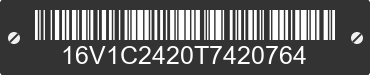 2026 BIG TEX Big Tex 16V1C2420T7420764 VIN decoded