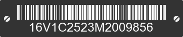 2021 BIG TEX Big Tex 16V1C2523M2009856 VIN decoded