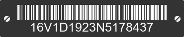 2022 BIG TEX Big Tex 16V1D1923N5178437 VIN decoded