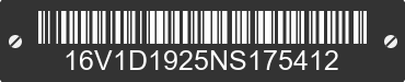 2022 BIG TEX Big Tex 16V1D1925NS175412 VIN decoded