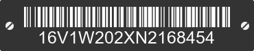 2022 BIG TEX Big Tex 16V1W202XN2168454 VIN decoded