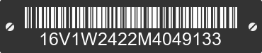 2021 BIG TEX Big Tex 16V1W2422M4049133 VIN decoded